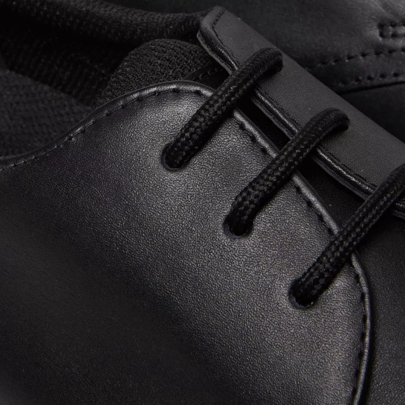 Dr. Martens Rikard Contrast Sole Leather Platform Oxfords - Picture 5 of 12